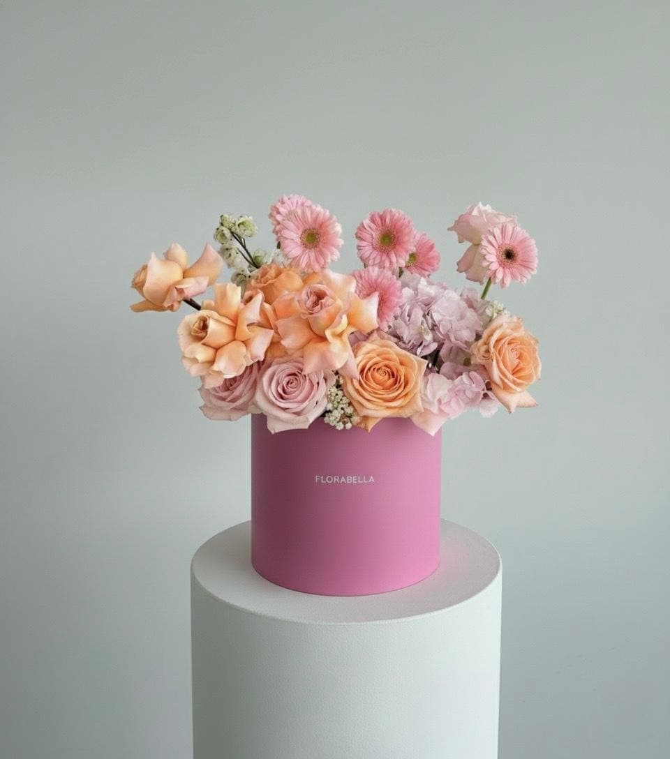 Peach & Pink Box