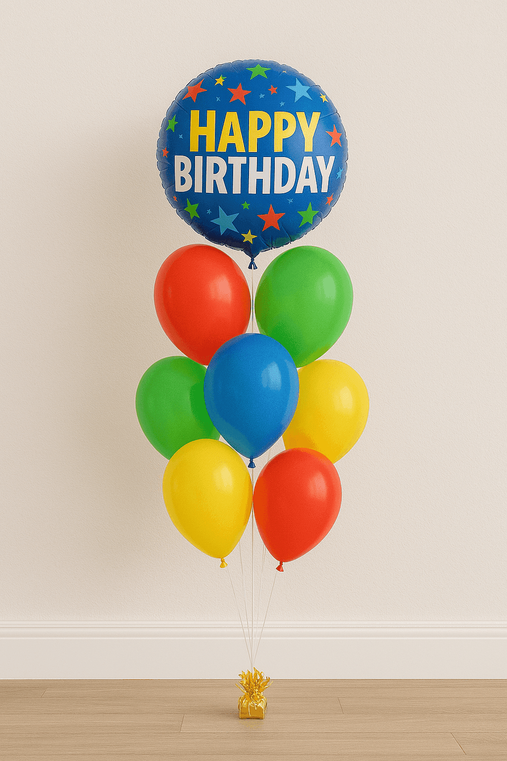Happy Birthday Balloons Colourful